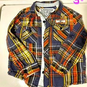 Toddler boys Guess Button Down